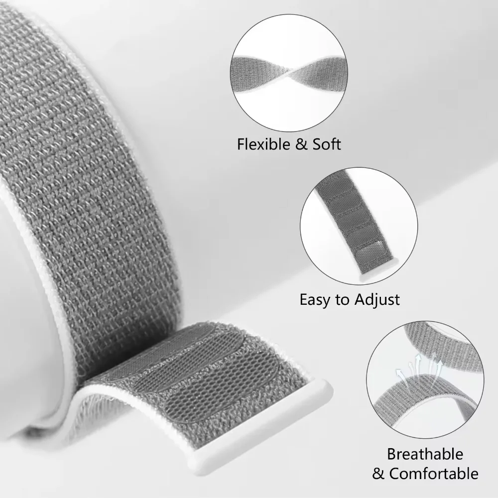 Nylon Loop Strap for Redmi Watch 5 4 Breathable Wristband Belt Replaceable Xiaomi Mi Band 8Pro 9Pro Bracelet Correa Accessories