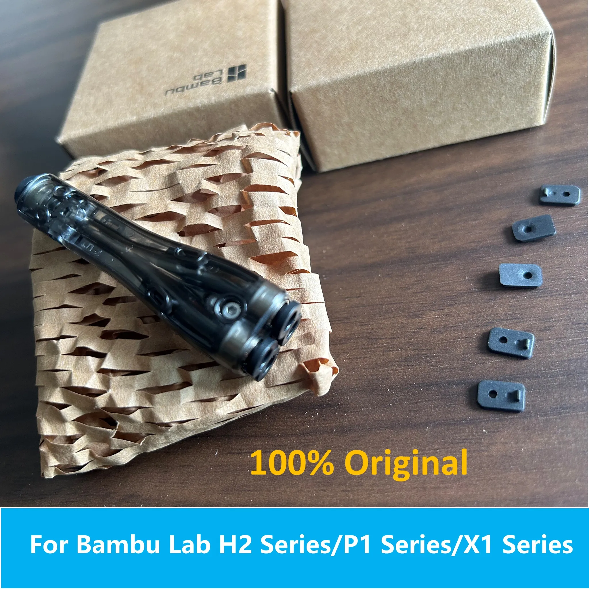 Original For Bambu Lab 4-in-1 PTFE Adapter for X1/P1/H2/X2D/P2S/A2L 3D Printer, Connect 4 Filaments to AMS, AMS Expansion
