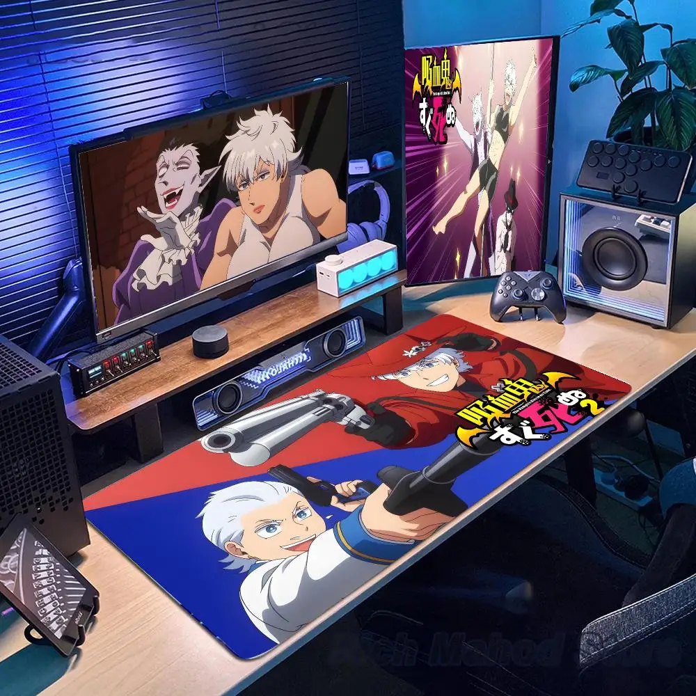 The Vampire Dies In No Time Mouse Pad Mousepad Large Gaming Mouse Pad LockEdge Thickened Computer Keyboard Table Desk Mat