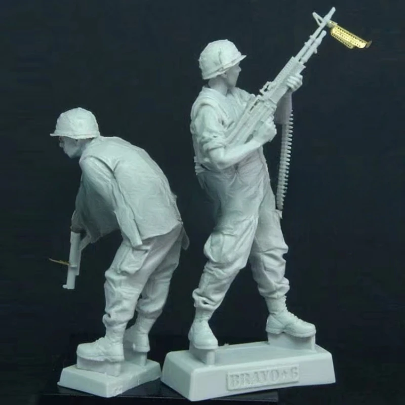 مجموعة نماذج الراتنج 1/35 GK، موضوع عسكري، غير مجمعة وغير مطلية 522