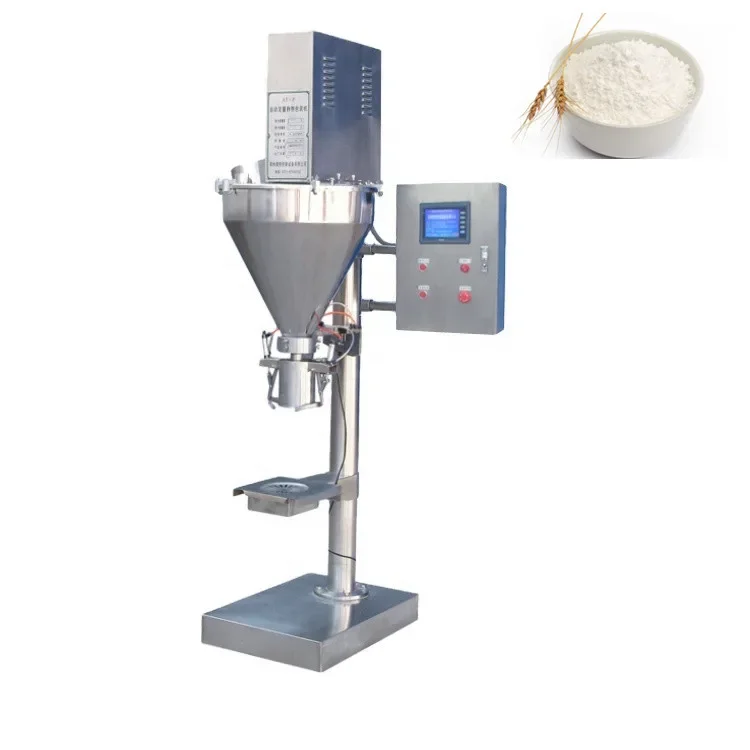 Semi-auto auger Coffee Powder filling machine Foodstuff Powder Packing Machine