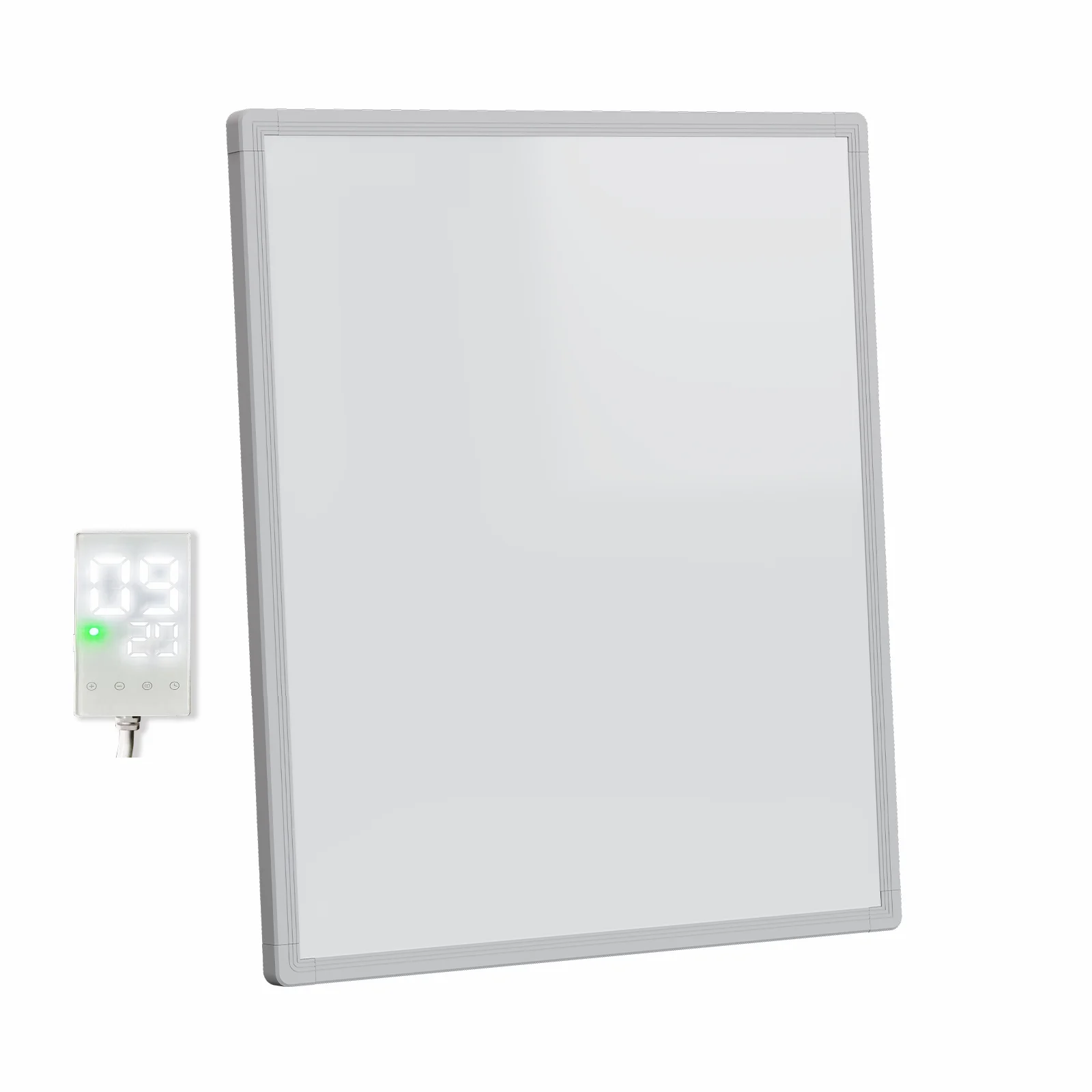 Plug LCD Screen Thermostat ERP Certified Overheat Protection Carbon Crystal Far Infrared Heater Freestanding Remote Control