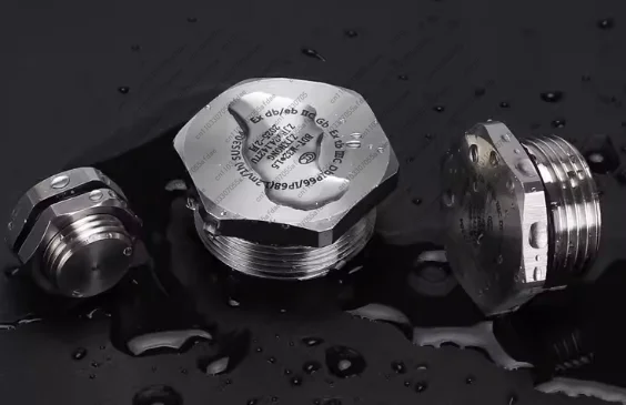 1pc stainless steel outer hexagonal plug metal solid waterproof fixed plug 6 points 1inch 1.2inch