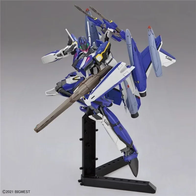 Bandai original anime figura hg 1/100 YF-29 durandal valkyrie conjunto completo figura de ação brinquedos modelo colecionável para crianças presente