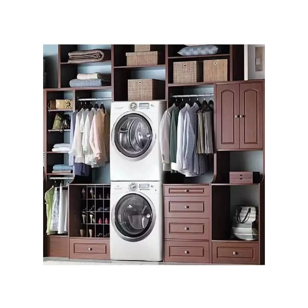 Unique Design Multipurpose Storage Cabinet In Laundry Room