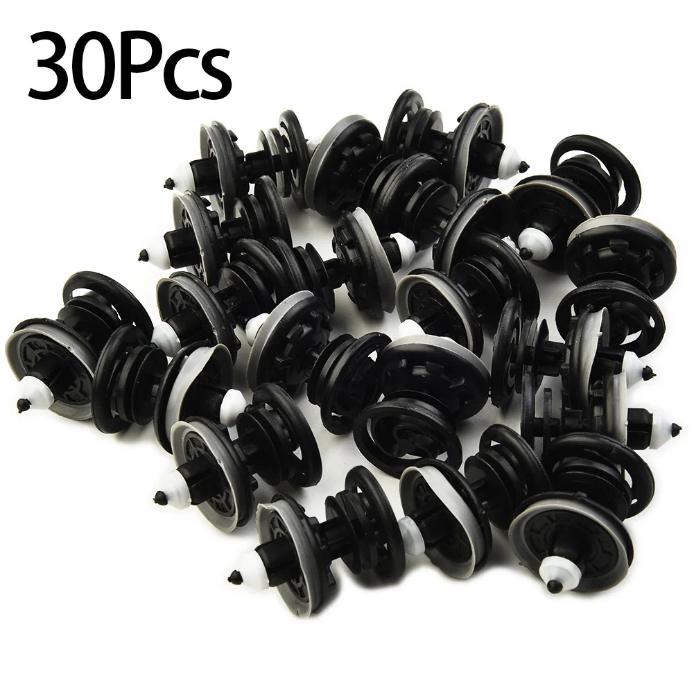 30pcs Car Interior Door Panel Push Type Clips For PASSAT For SCIROCCO For Porsche CAYENNE Plenum Push Type Clip #7L6868243