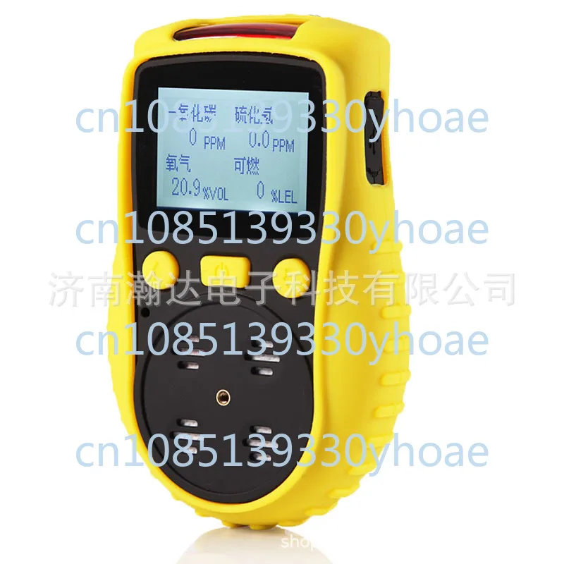 

Toxic and Harmful Handheld Composite Multi-Functional Gas Alarm Device Four-in-One Gas Detector