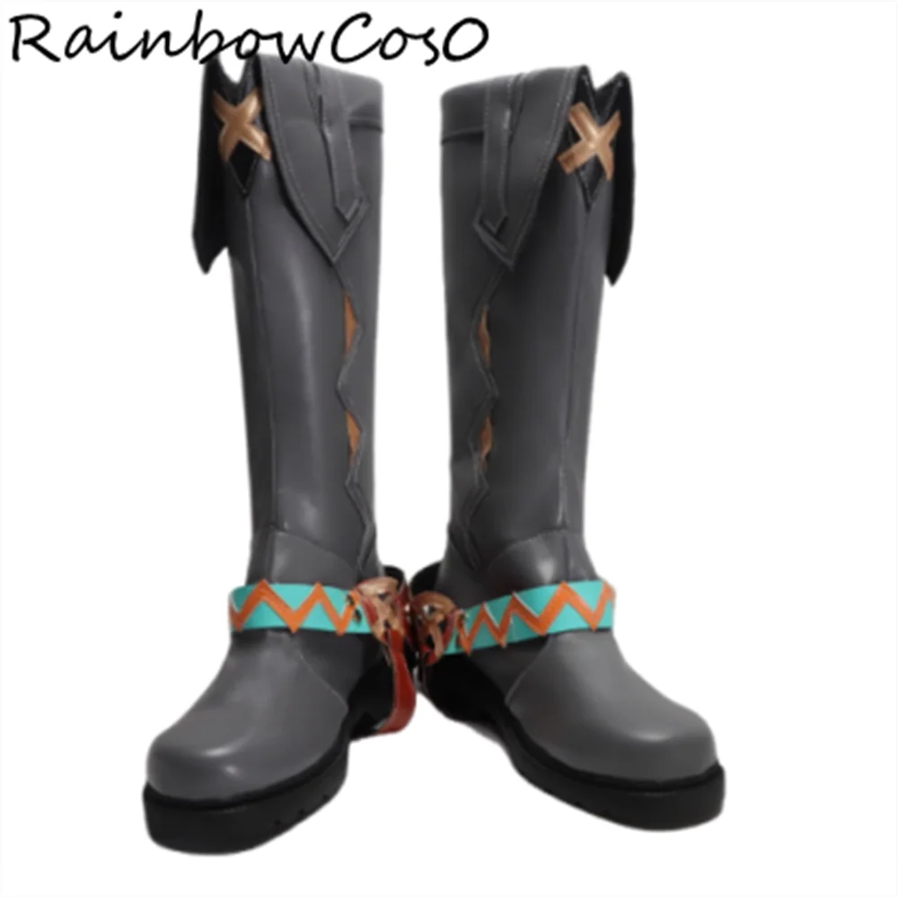 Ifa Genshin Impact Cosplay Shoes Boots Game Anime Party Halloween RainbowCos0 W5036 5