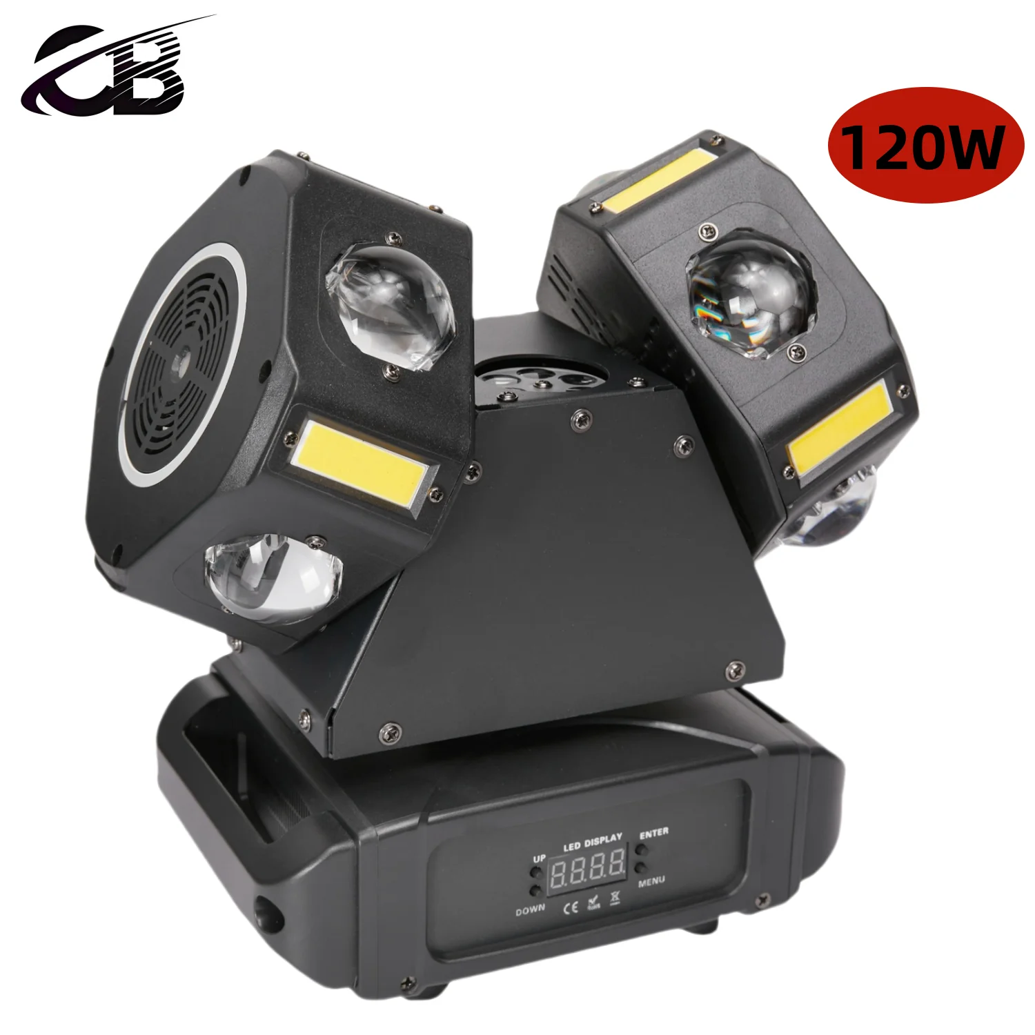 120W LED Dyed pattern effect light,moving head laser light+strobe light+beam light professional stage DJ equipment