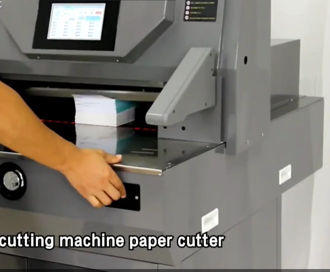 460V8 Electric Intelligent Programmable 460mm Paper Cutter Electric Paper Trimmer