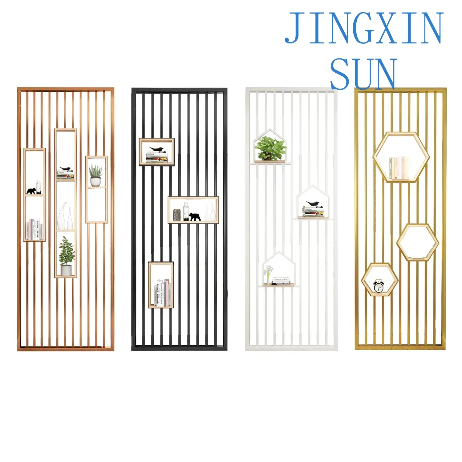 Nordic light luxury creative home wrought iron screen partition office hollow decorative wall living room entrance shoe cabinet