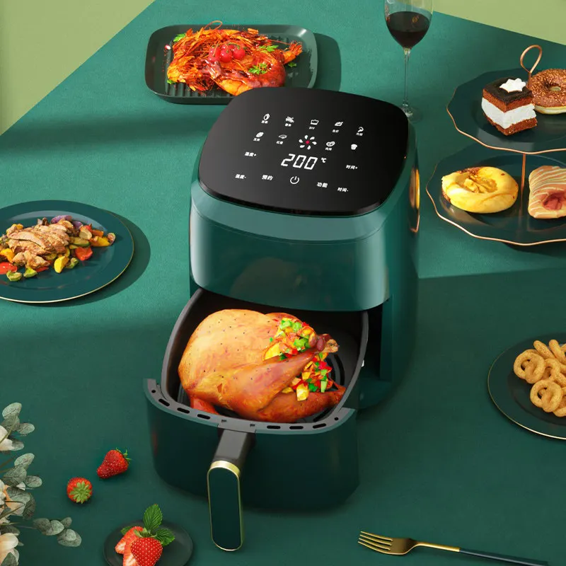 Air Fryer Air Fryer Household 2026 New Visual Touch Screen