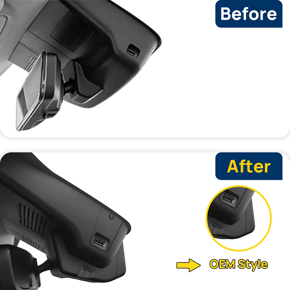 

Customized OEM plug and play For Hongqi HS5 Pro Indoor rearview mirror rain sensor cover Model Year 2023 to 2025