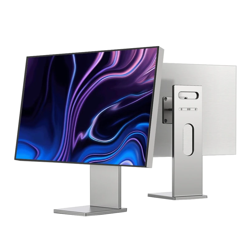 

Brand New Fshou Silver Aluminum Alloy Aviation Material 27-Inch 5K IPS LCD Screen High-Definition Eye Protection Desktop Monitor