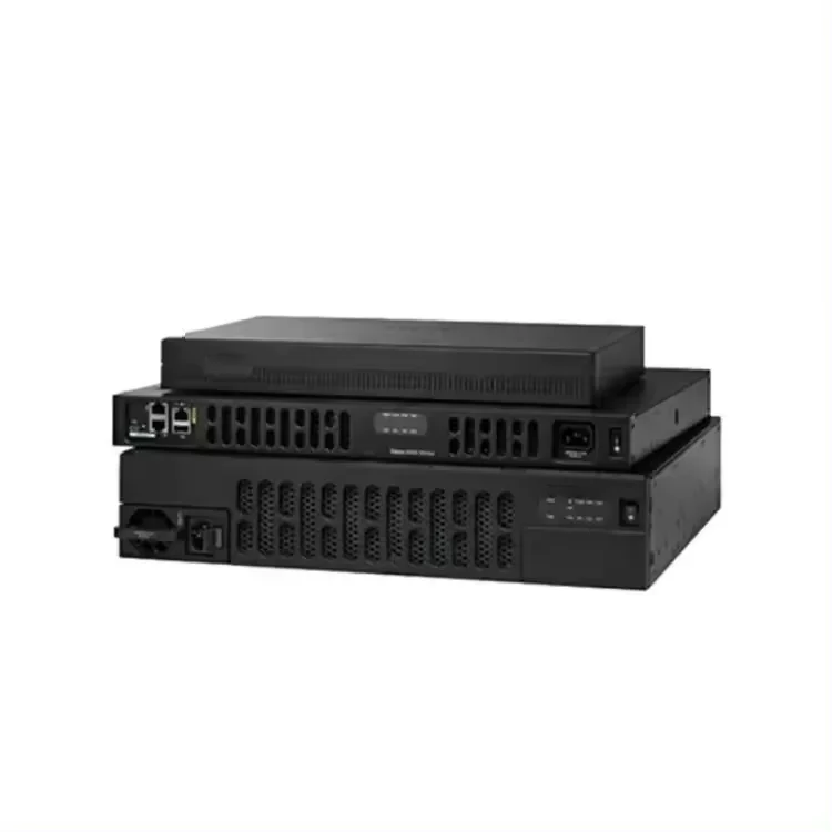 

Two 10GE SFP+ ports, two 1GE SFP ports, two 10/100/1000Base-T port router ISR4321/K9