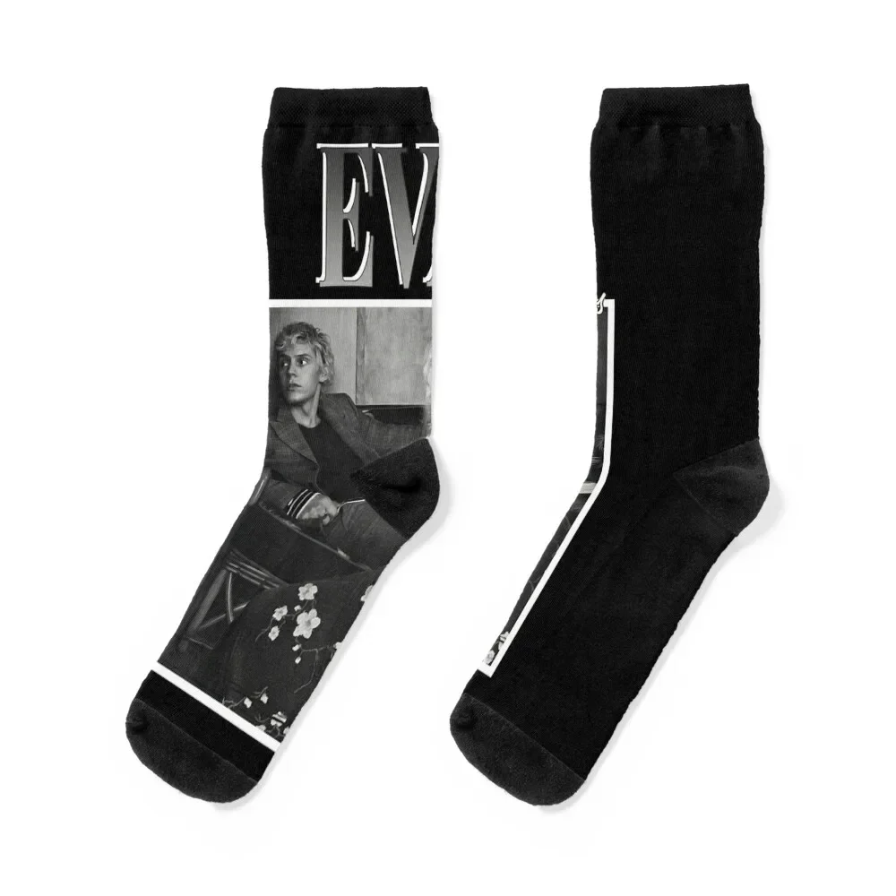 

Day Gift For Evan Peters Gifts For Movie Fans Socks hiphop Antiskid soccer hockey Designer Man Socks Women's