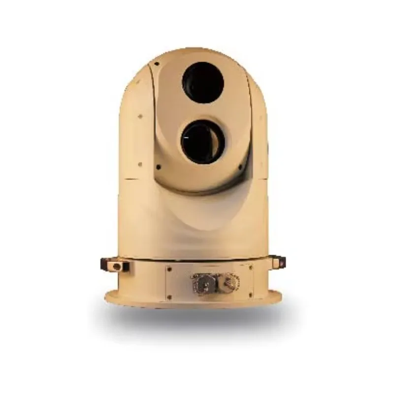 Ball-shaped HD-SDI Bi-Spectrum 1080p Sea Vessel Monitoring Thermal & Day & Laser System PTZ Outdoor Camera
