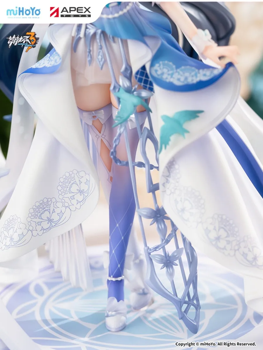 Original Apextoys Honkai Impact 3rd Fu Hua Cerulean Court Pvc Action Figure Model Doll Toys Decoration Model Birthday Gift