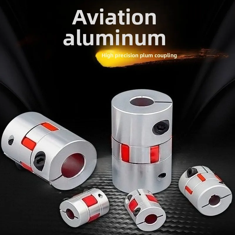 Coupler Poros Rahang D20x25 D25xL30 D40x55 Konektor Encoder Kopling Fleksibel Aluminium Motor Fleksibel Laba-laba 4/6/6.35/7/8/10 Mm