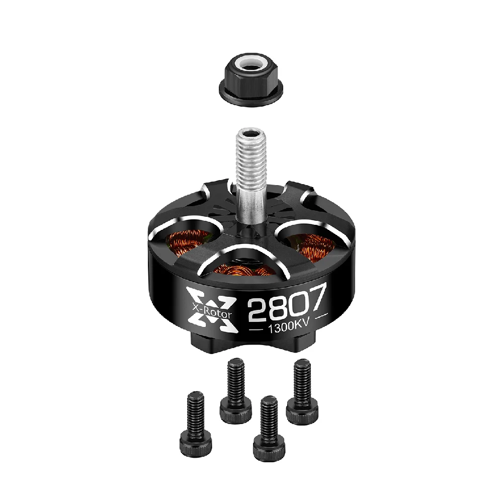 HOBBYWING Xrotor 2807/2812 900/1100/1300KV 4-6S 1500KV 4-5S / 1700KV 3-4S black Brushless Motors FPV racing drone Accessories