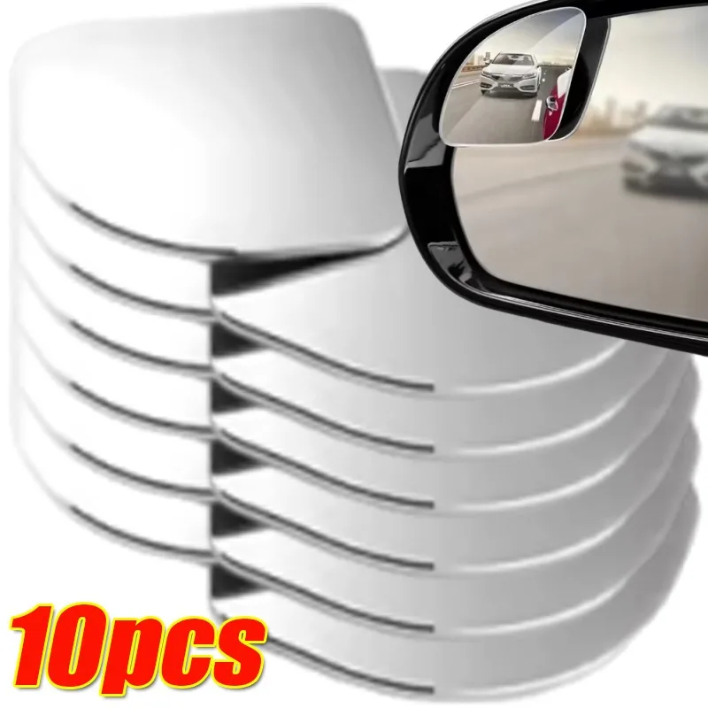 

Degree Adjustable Small Round Mirror Car Reverse Auxiliary Rearview Convex Mirror Car Blind Spot Rear View Mirror Wide Angle