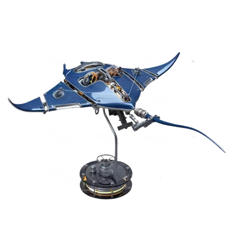 

Mechanical devil fish manta ray all-metal assembly precision mechanical model