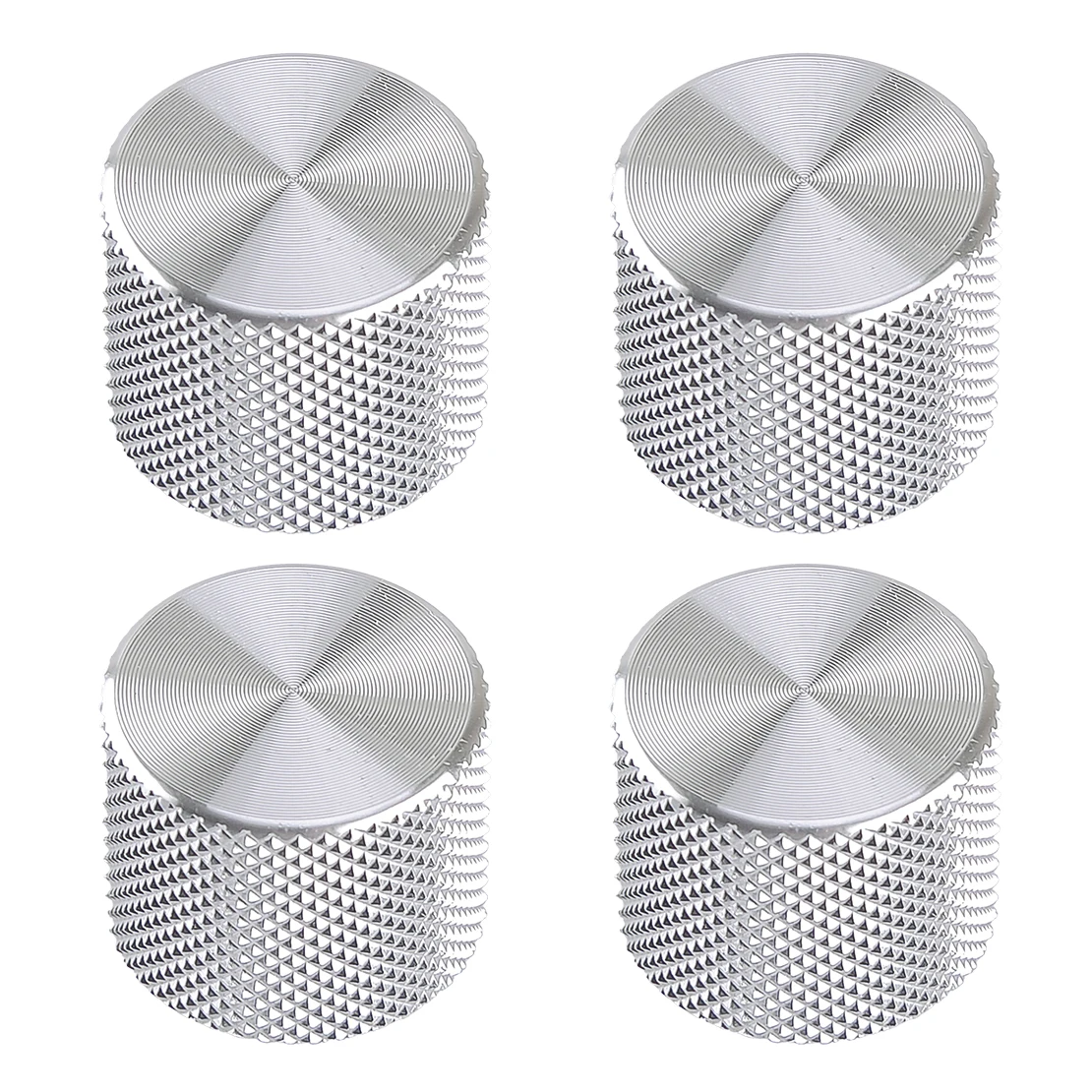 Silver 4Pcs Radio & A/C Knobs Fit for Infiniti G37 G35 Q40 Q60 FX35 37 50 QX50 QX70 EX35 37 Skyline V36
