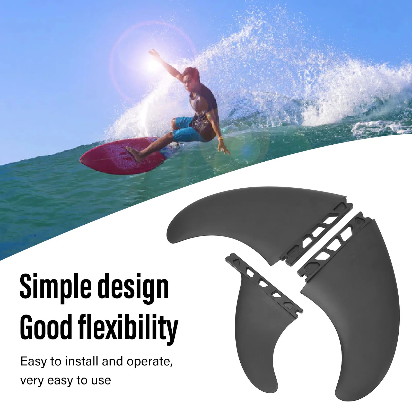 3PCS Surf Fin Set F… - image