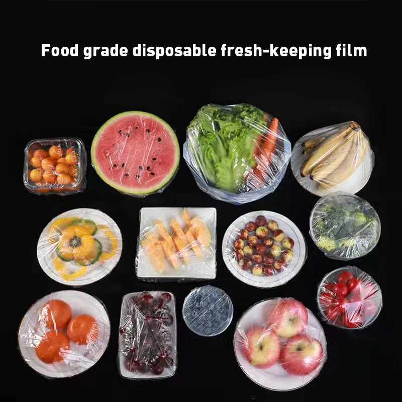 Reusable Disposable Food Cover Plastic Wrap Durable Elastic Food Lids for Bowls Elastic Plate Covers For Kitchen Food Saver Bag(