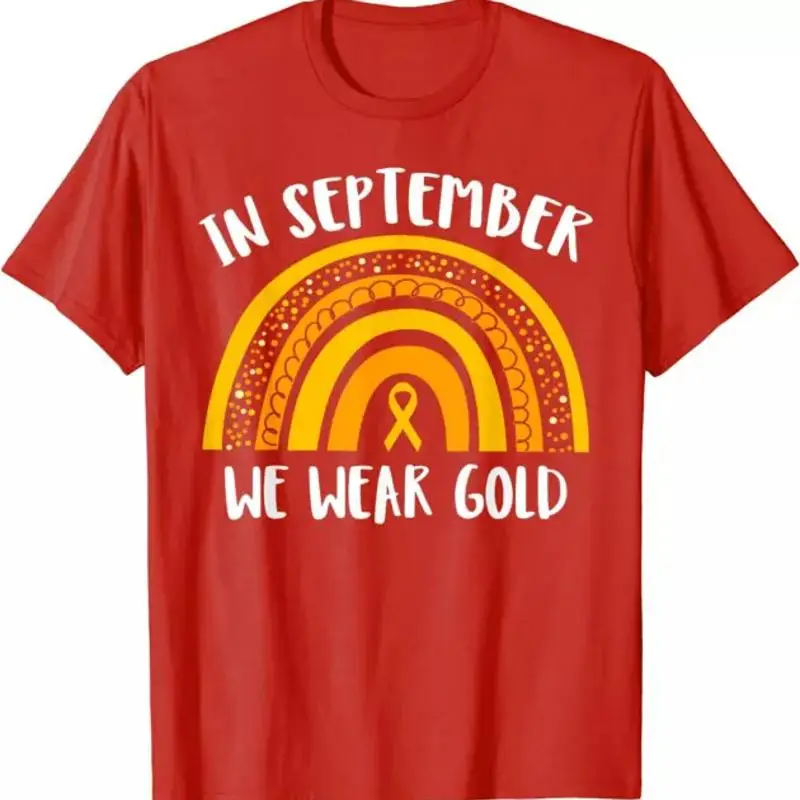 

Childhood Cancer Awareness Month In September Wear T Shirt