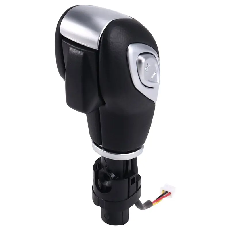 A60E-5X Car Automatics Transmission Gear Shifters Knob Shifter Lever Head For Ford Focus Fiesta Ecosport 2013-2016 Matte