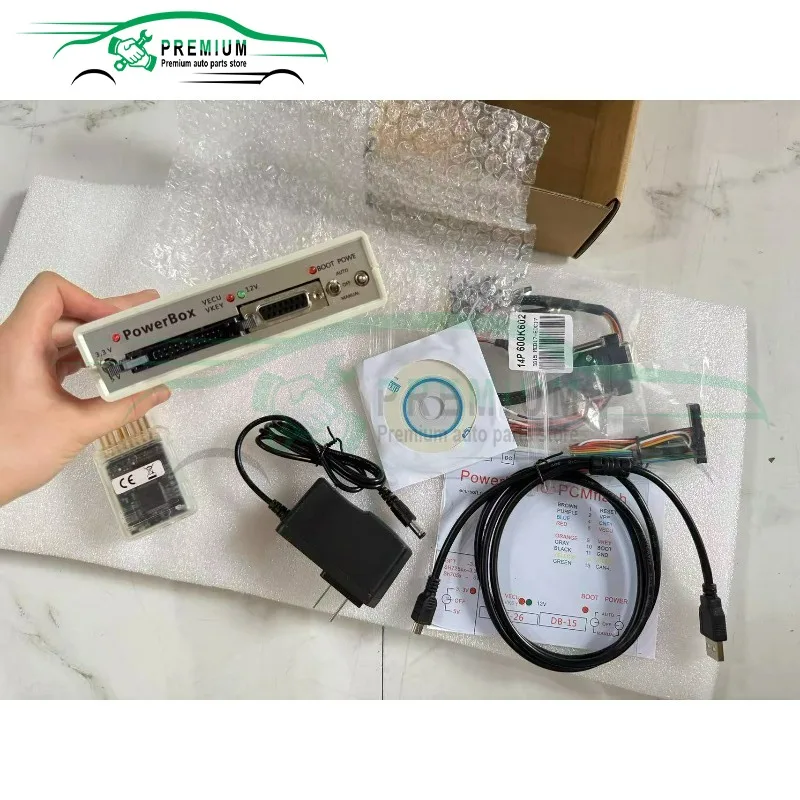New VL381 VL300 Programmer Plus Read/Write Power Box 1.95 / 1.21 ECU Suit For AUDI Gear DQ250 DQ200  DQ500 DL501 Tool
