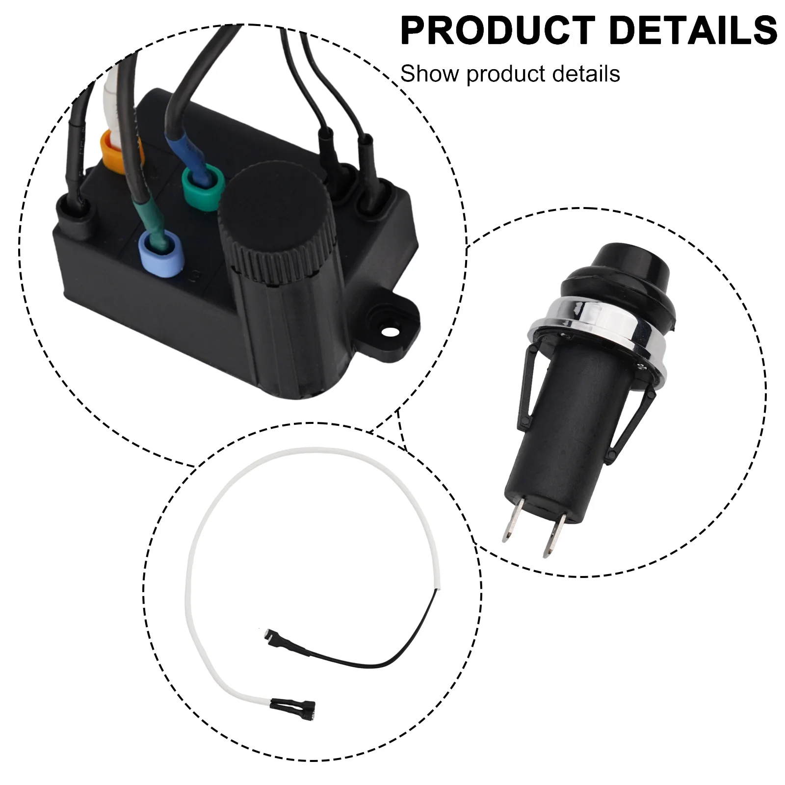 Kit de botón de Ignitor de parrilla ForSpirit, piezas de barbacoa para patio trasero al aire libre, serie 69851, 220, 320, 330, 335, 7643
