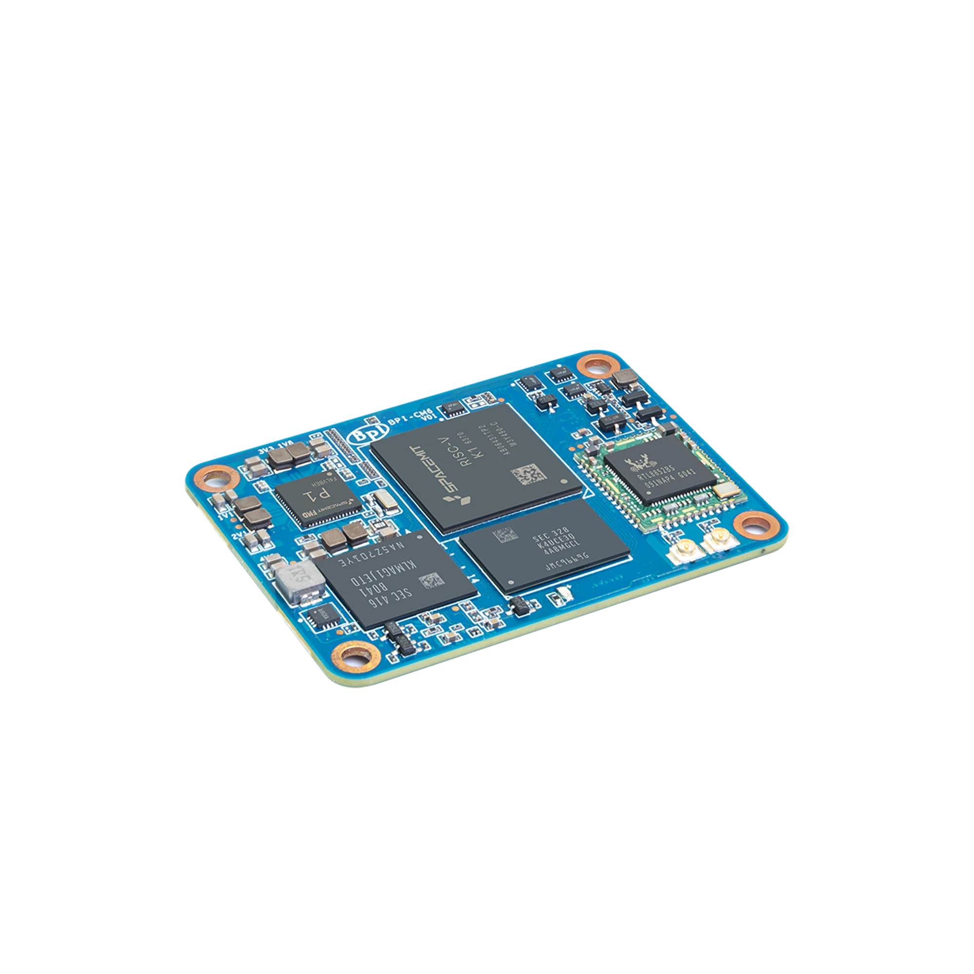 Banana Pi BPI-CM6 SpacemiT K1Octa-core 64 بت RISC-V AI 8GB LPDDR4 16GB eMMC يدمج RTL8211F PHY لوحة التحكم الصناعية #3