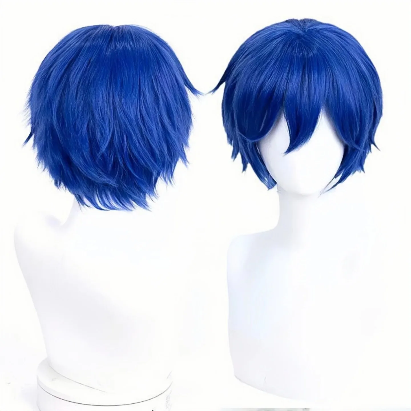 Peluca de Cosplay Kirishima Ayato Ainme Kamishiro Rize, hebras de pelo de fibra sintética, peluca de rendimiento para hombre