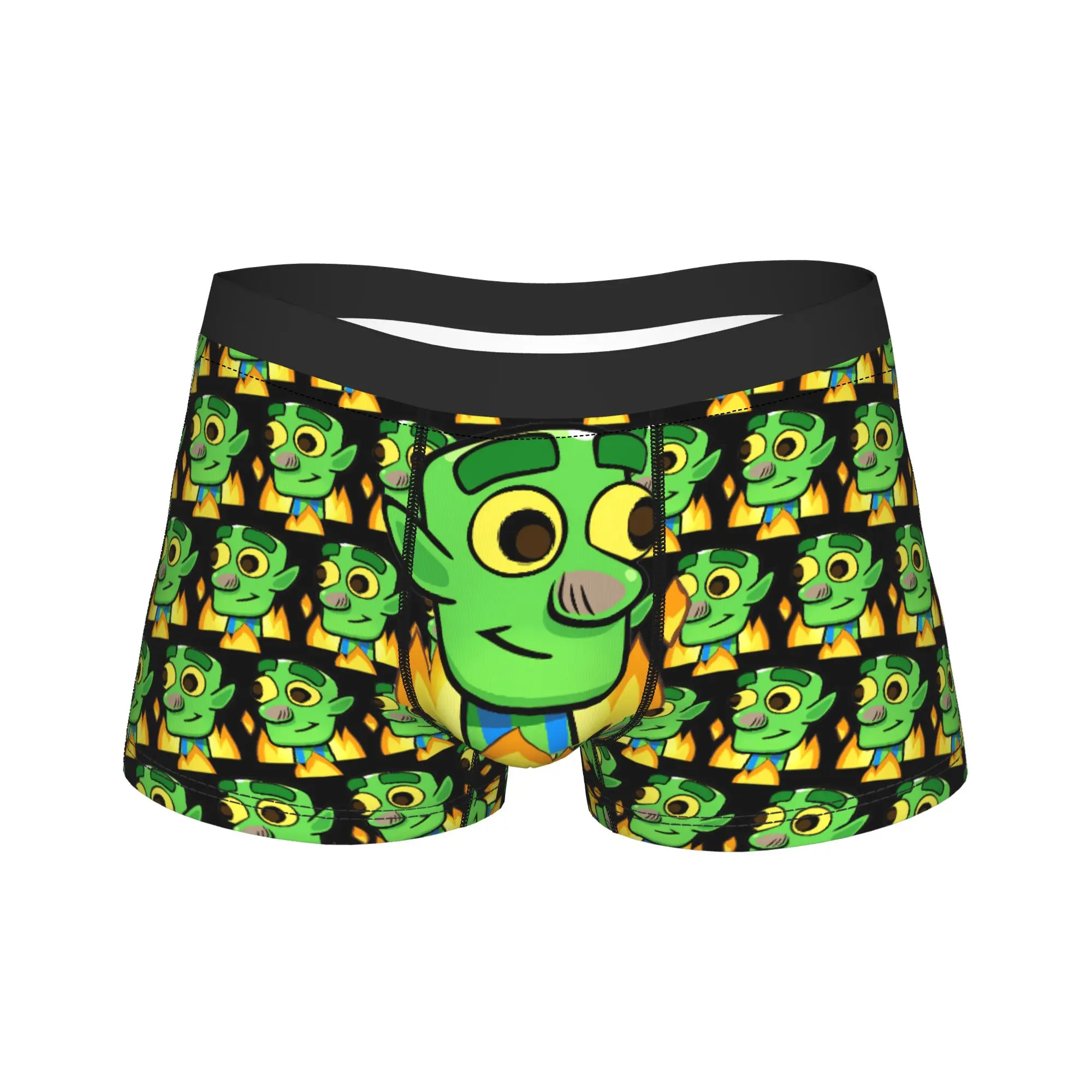 

Gamer Clashes Royaleds Fans Boxer Brief Underwear Trenky Males Comfortable Boxershorts Print Plus Size Panties