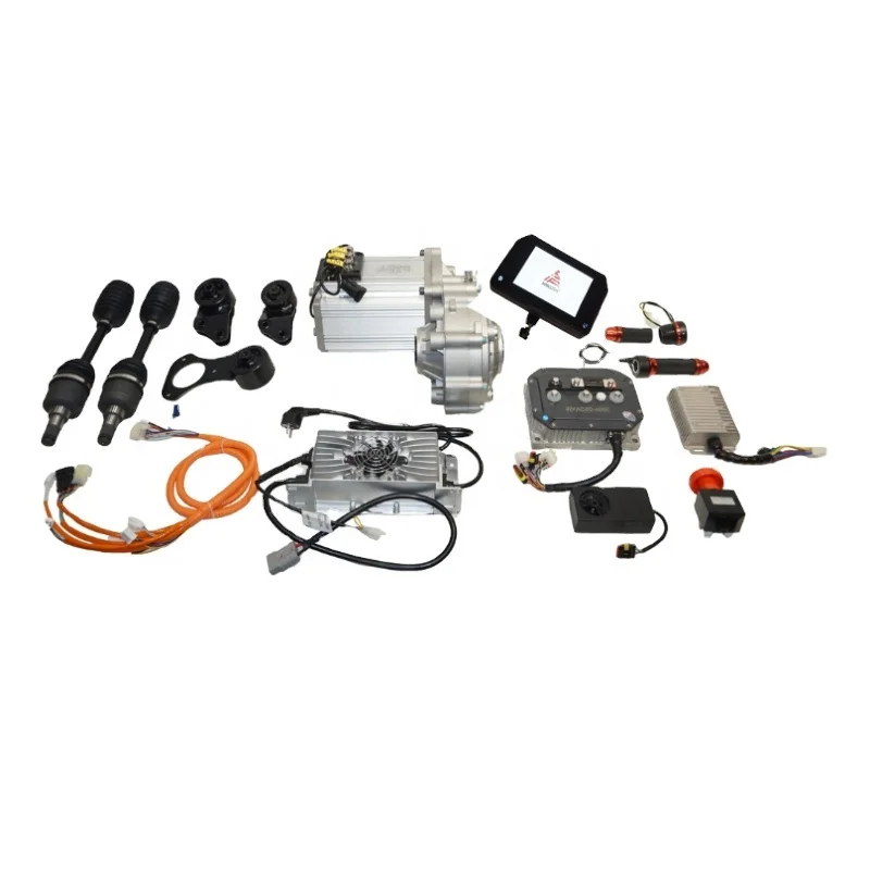 SiAECOSYS AC 4000W Motor power train kits with Lithium Battery for E-tricycle