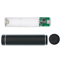 Metal Power Bank DIY Kit Storage Case Box Free welding Suit 1X 18650 Battery 5V 1A USB External Charger smart phone