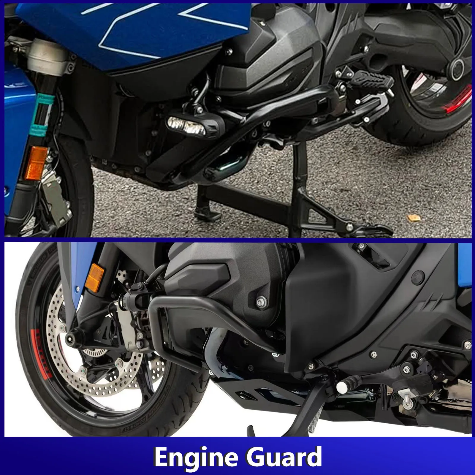 Crash Bar Engine Guard For BMW R1300RT R1300 RT 2025 2026 R 1300 RT Motorcycle Frame Safety Bar Bumper Cylinder Head Protector
