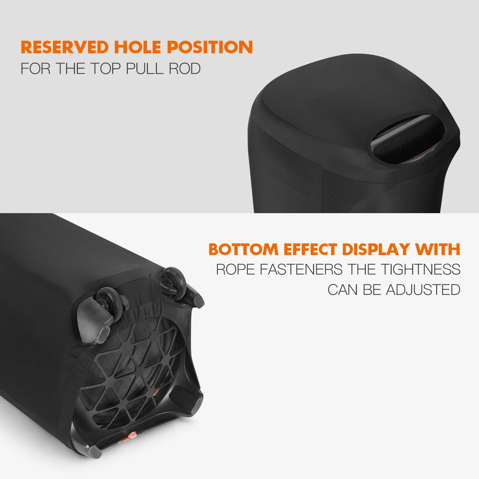 Speaker Dust Cover For JBL PartyBox 1000/720/710/520/320/310/Ultimates Black Speaker Case Travel Protective Storage Sleeve Lycra view 4
