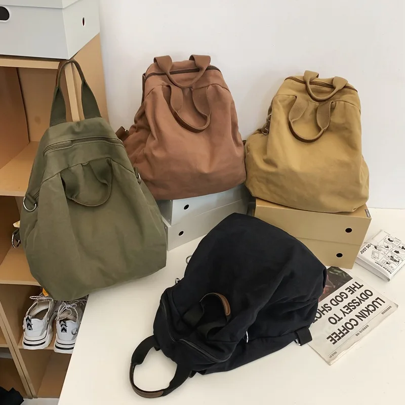 Borsa a tracolla da donna 2024 nuova borsa da viaggio multifunzionale di grande capacità moda Casual Versatile in tinta unita