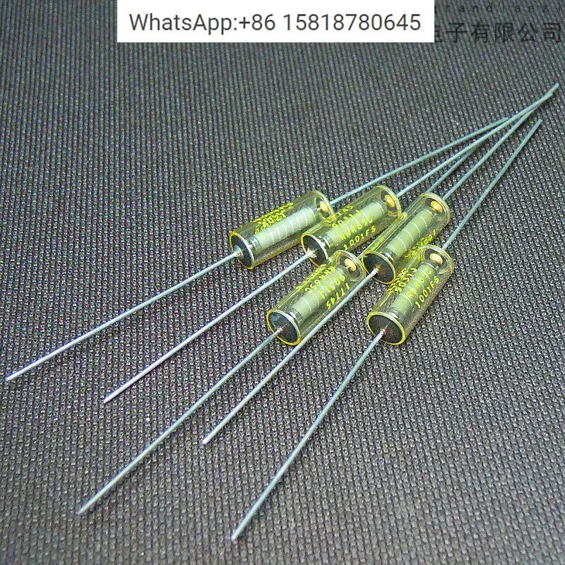 1PCS ForVISH-AY Passive Glass Encapsulated 1K 2W 6x16 Low Noise Sensorless Tin Plated Lead Resistor