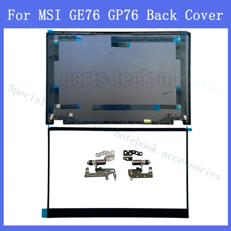 A+  New For MSI Raider GE76 GP76 10UE 11UE MS-17K1 K2 K3  Back Cover Bezel Hinges US