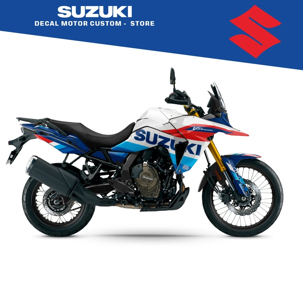 Para Suzuki V-STORM DL 800 DE RE 2023-2026 pegatina DE carenado para carrocería DE motocicleta pegatina protectora Sstreet bike kit gráfico 600029-06