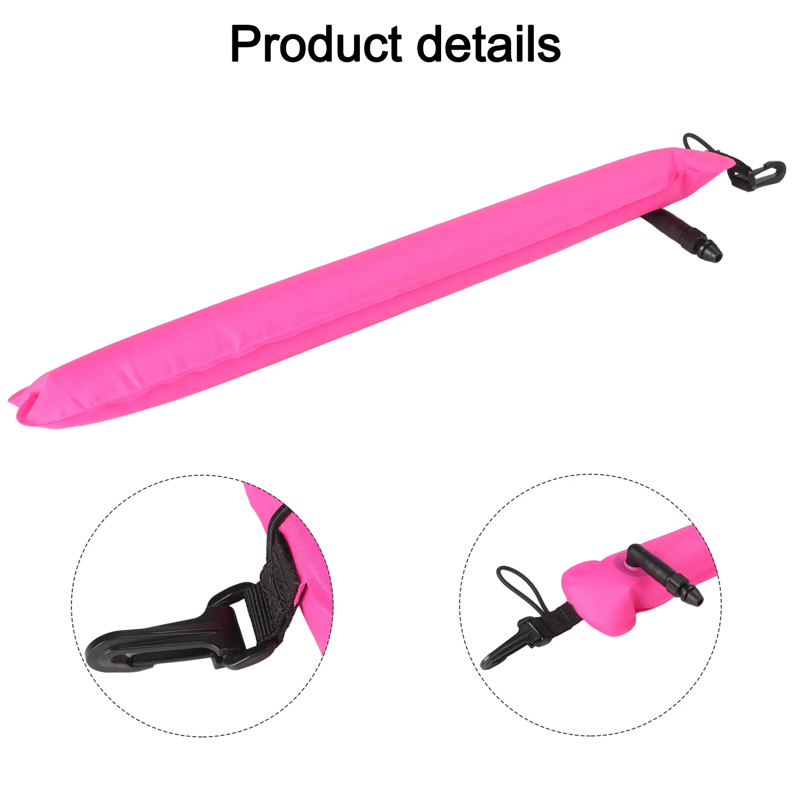 Underwater Exploration Nylon Buoy Inflatable Diving Buoy For Marking Signal Marker Marking Buoy Reflective Strip
