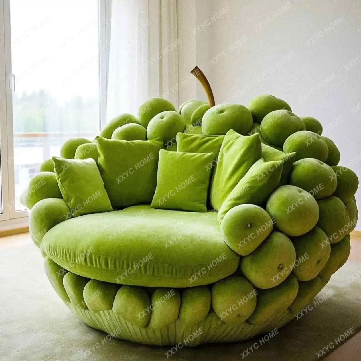 Fruit Sofa Chair Banana Sofa Double Bedroom, Modern Clothing Store Hotel  Watermelon Sofa