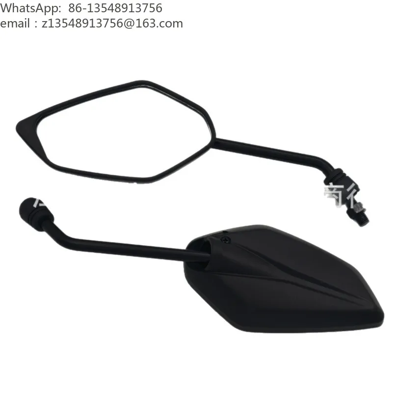 Universal Rearview Mirror for FZ YS150 Motorcycle & E-scooter, High Definition Mirror Surface