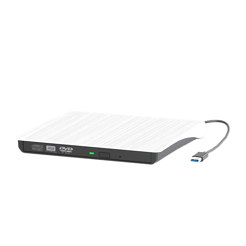 hit productUSB External Drive Tray Type Disc Loading 8 MB Cache for Laptop/Desktop/ Mac PC CD/DVD-RW Disc Reader DVD Burner Supp