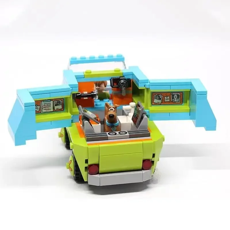 Mystery Bus Model Building Block Bricks, brinquedos compatíveis com bricolage para menina e menino, presentes de Natal e aniversário para crianças 75902, 305pcs