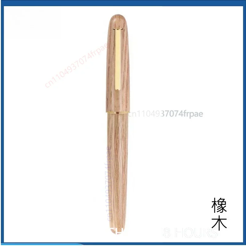 For Jinhao 9036 Wooden Exposed Nib Fountain Pen Vintage Iridium Pen Ink Cartridge Chinese Calligraphy Writing Pen